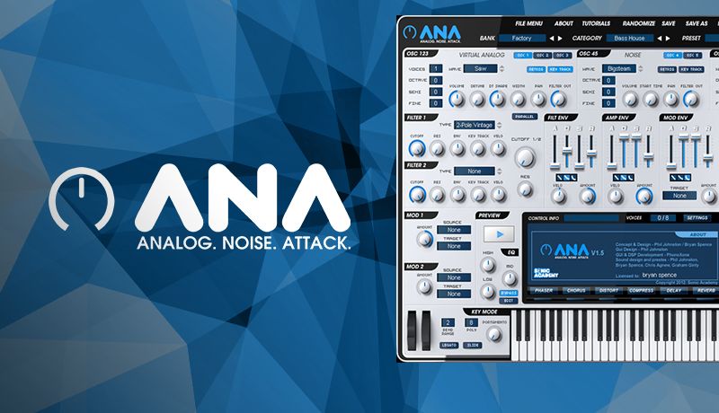 Sonic Academy ANA Synth - Developer Walkthrough