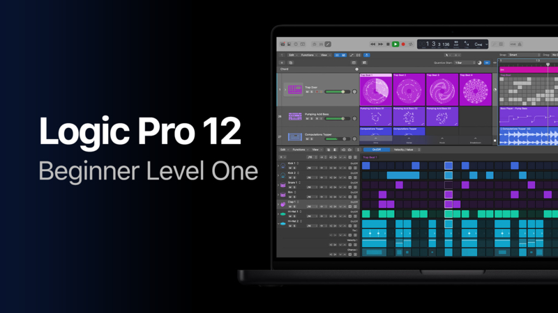 Logic Pro 12 Tutorial for Beginners - Level 1