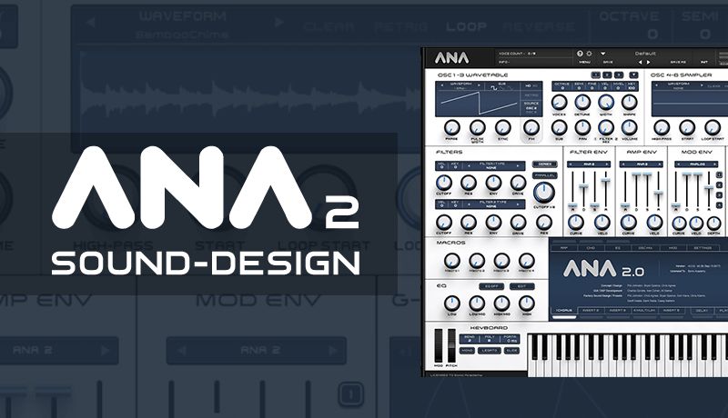 ANA 2 Sound Design with Bluffmunkey / Tutorial 05 - Drift Pad