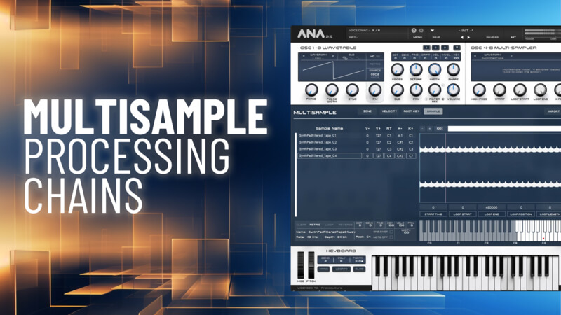 Multisample Processing Chains with Protoculture / Multisample ...