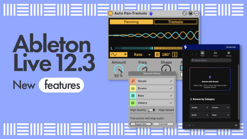 Ableton Live 12.3 - New Features with P-LASK | Sonic Academy