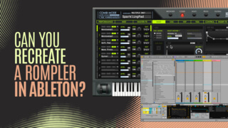 Layered Rompler Patched with Instrument...