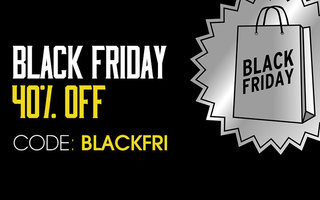 Black Friday 2015 40% OFF