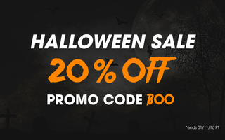 Halloween Sale - 20% Off
